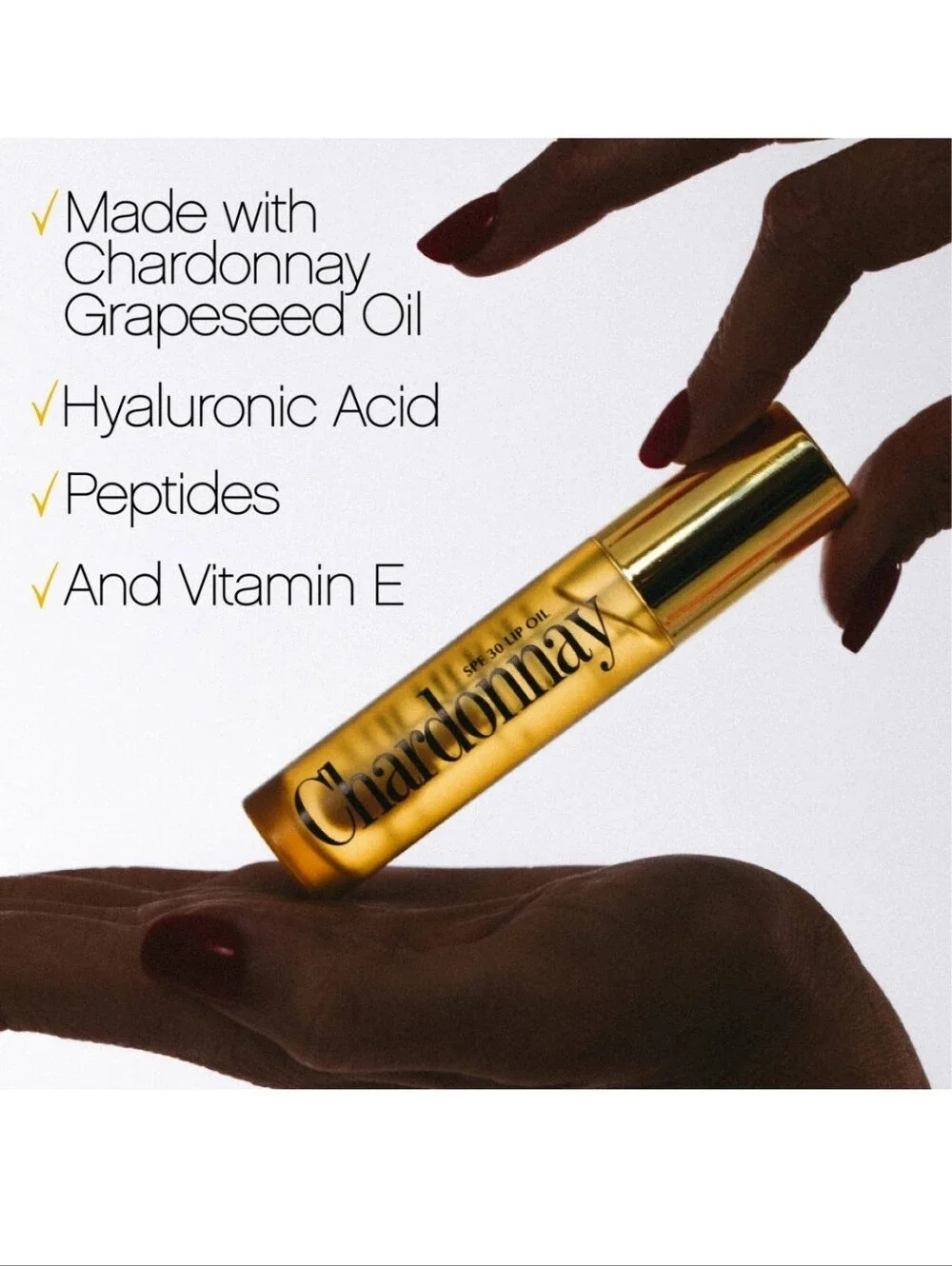 Vacation Chardonnay SPF 30 Lip Oil - NIP - Cruelty-Free Vegan